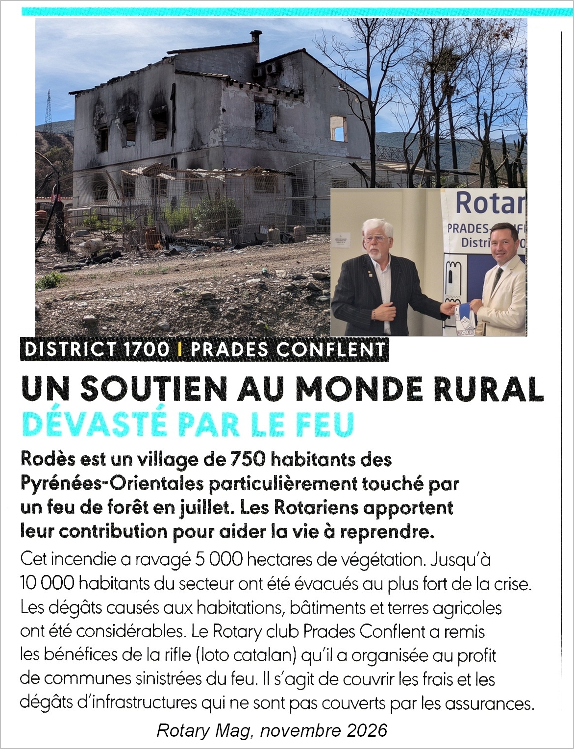 Rotary Mag article